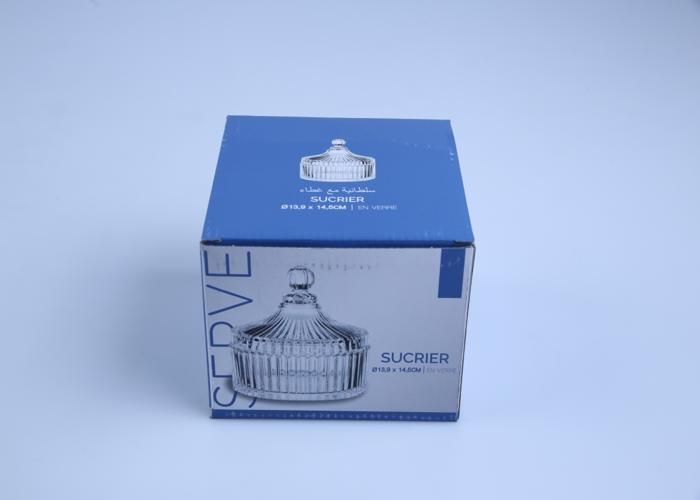 Bonbonnière en Verre - GENERIC - TG009 - Ronde - 745g - Élégante