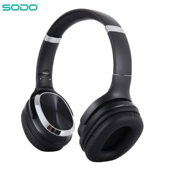 Casque Bluetooth - SODO - MH14 - HiFi Stéréo - 3 Modes EQ - Micro intégré - Noir