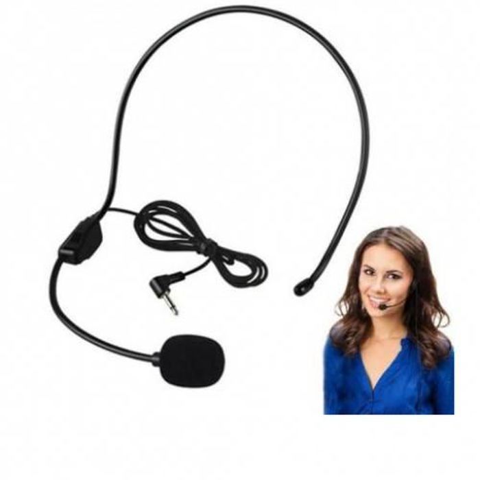 Microphone - Non spécifié - 3.5mm - Portable - Filiaire - Noir