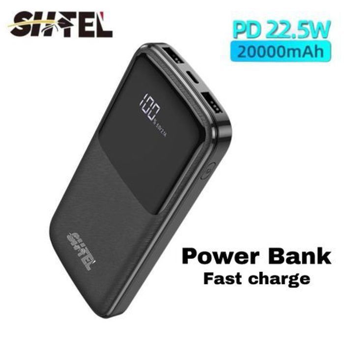 Shtel Power bank Shtel j21 20000 mah hight capacity 22.5w super fast charge