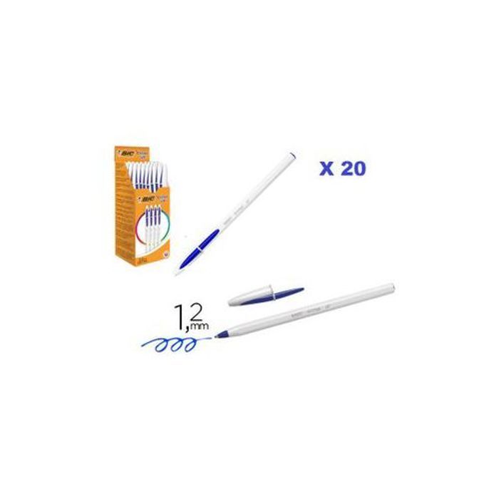 BIC  20 STYLO  BIC UP  FUN  BLEU 1.2MM