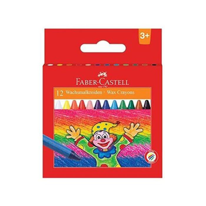 12 crayons à cire coloriage