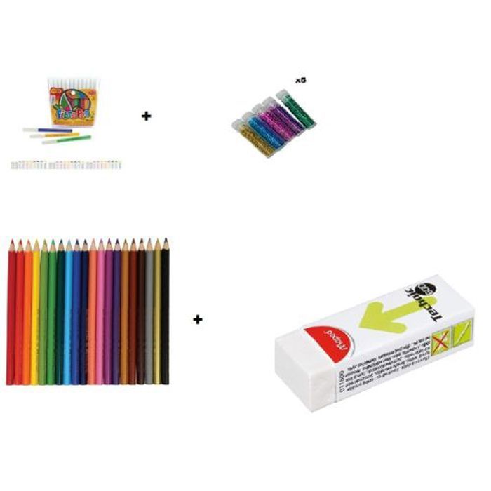 pack scolaire pour coloriage et décoration
