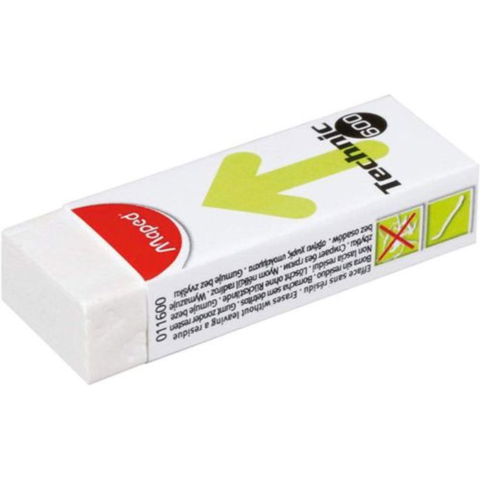 Maped Gomme technic 600 Blanc