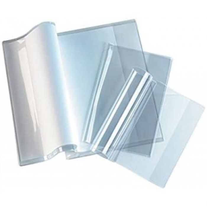 3 Protège-Cahier Transparent A4 - 1 er qualité