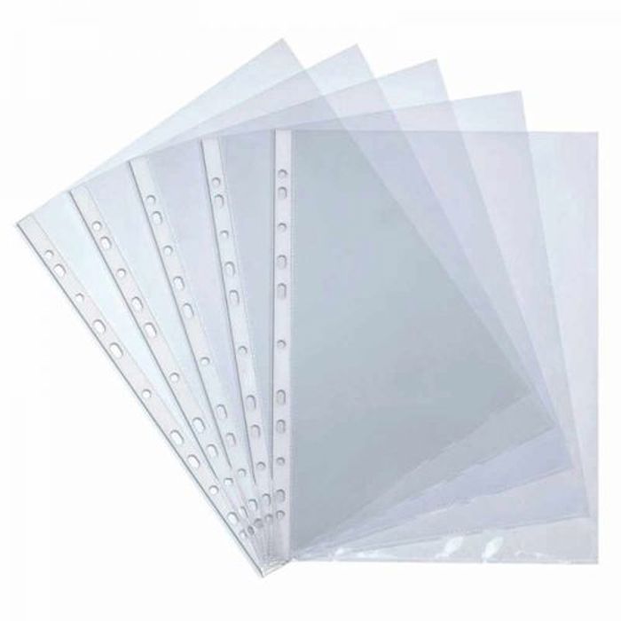 Deli 10 Pochettes de plastification A4 - perforées  - 10 PIECES