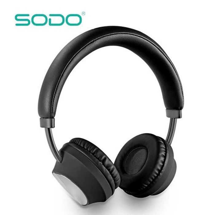 SODO Casque Bluetooth 1008  V5.0 sans fil,400 mAh 8 heures d'Appels et de Musique