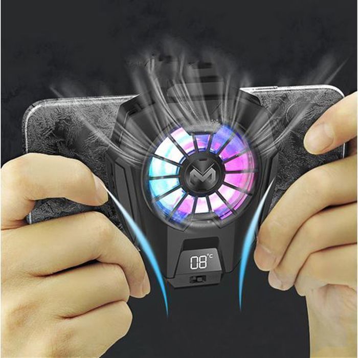 Ventilateur de refroidissement - GENERIC - DL05 - 7500 RPM - Compatible Android/iOS - Écran LED intégré