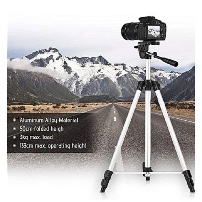 Support Pour telephone Trépied Tripied d'appareil Photo Camera, Portatif, 1.34 M