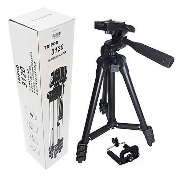 Tripod Support 3120 pour caméra et téléphone en aluminium