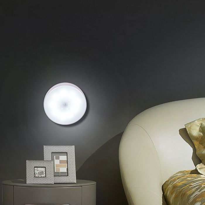 Lampe - Blanc - Night Light Led - Capteur de mouvement - Intérieur - Facile à installer