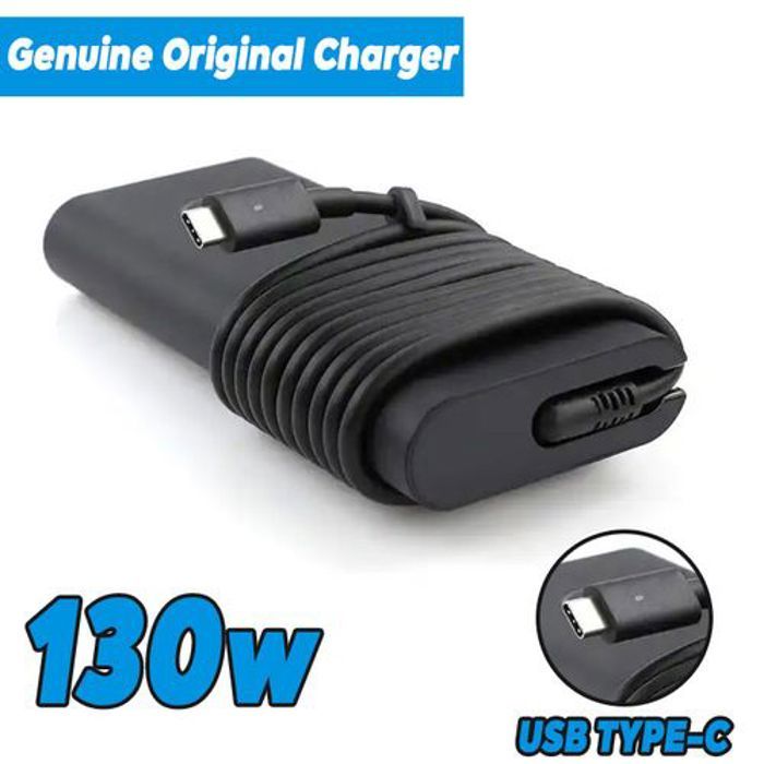 Chargeur Universel AC - DELL - 130W - 20V - 6.5A - USB Type C