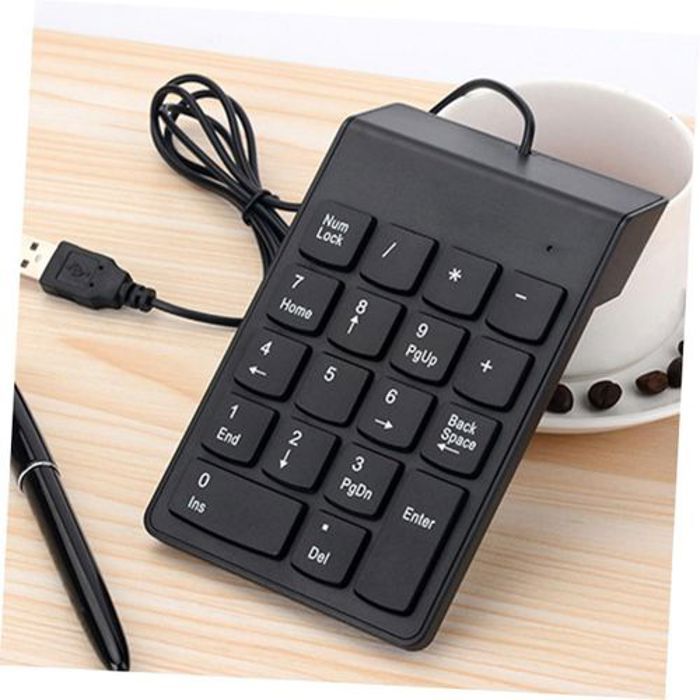 Clavier numérique - Non spécifié - Mini KeyPad - 18 Touches - USB - Compatible PC et Mac