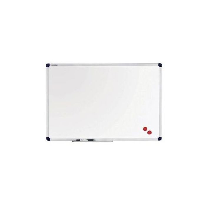 Tableau Magentique blanc de 90 x  60  cm.+marquer noir