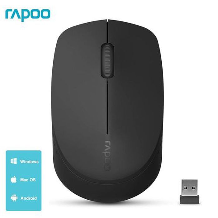 Souris Sans Fil - Rapoo - M100G Silent - Bluetooth 5.0 - DPI Réglable jusqu'à 2400 - Silencieuse