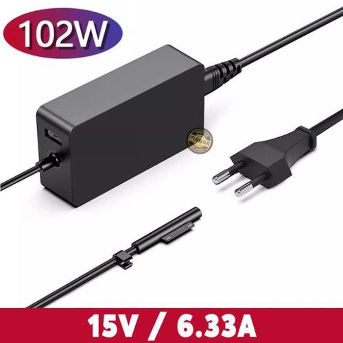 Chargeur - Microsoft Surface - 102W - 15V - 6.33A - Connecteur magnétique