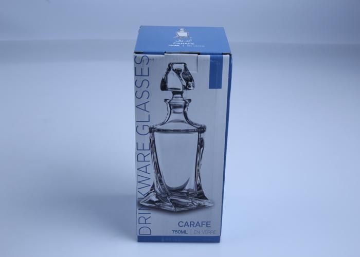 Bouteille en Verre - GENERIC - 10125 - 800ml - Design Moderne - Accessoire Quotidien