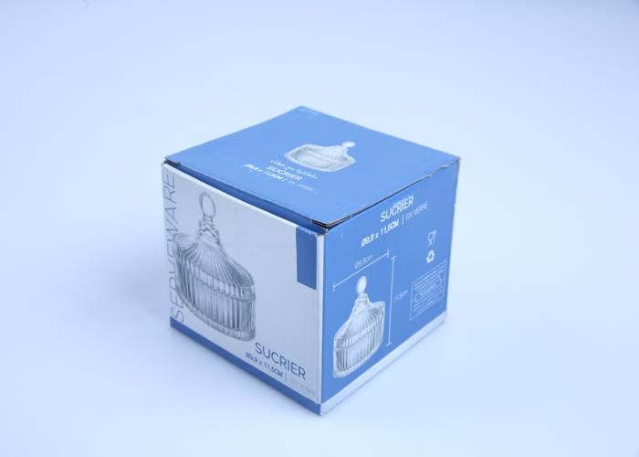 Bonbonnière en Verre Ronde 800g TG033