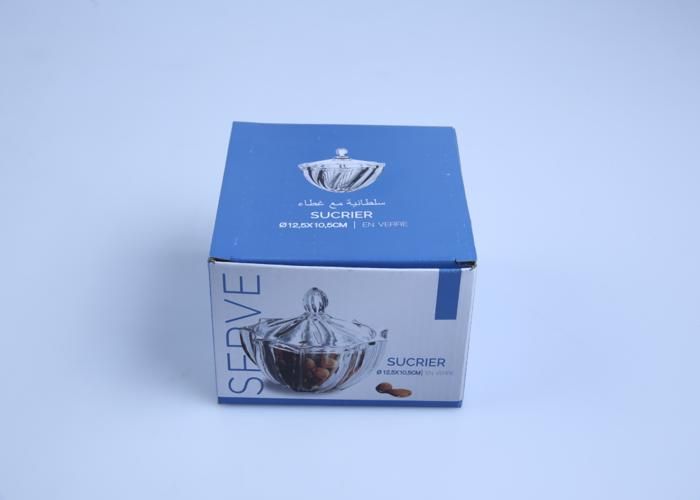 Bonbonnière en Verre - GENERIC - DM601-3 - Ronde - 380g - Transparent