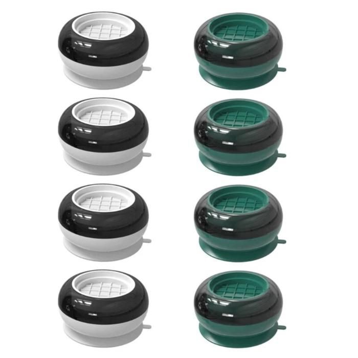 Coussinets de pieds anti-vibrations en 4 pièces pour laveuse et sèche-linge (Couleur aléatoire)