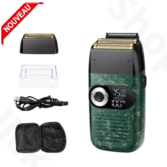 Rasoir électrique rechargeable des hommes, coupe-barbe