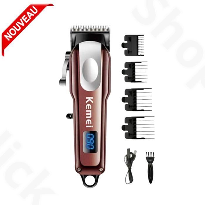 Tondeuse électrique professionnelle avec écran digital