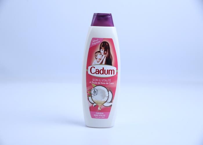 shampoing Cadum Soin & Vitalité À L'Huile Noix Coco 650 ml