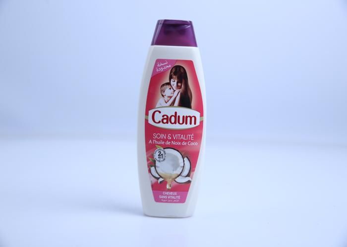 shampoing Cadum Soin & Vitalité À L'Huile Noix Coco 380 ml