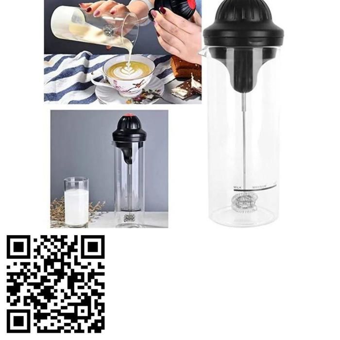 Mousseur à lait 450 ml : Créez des mousses délicieuses facilement