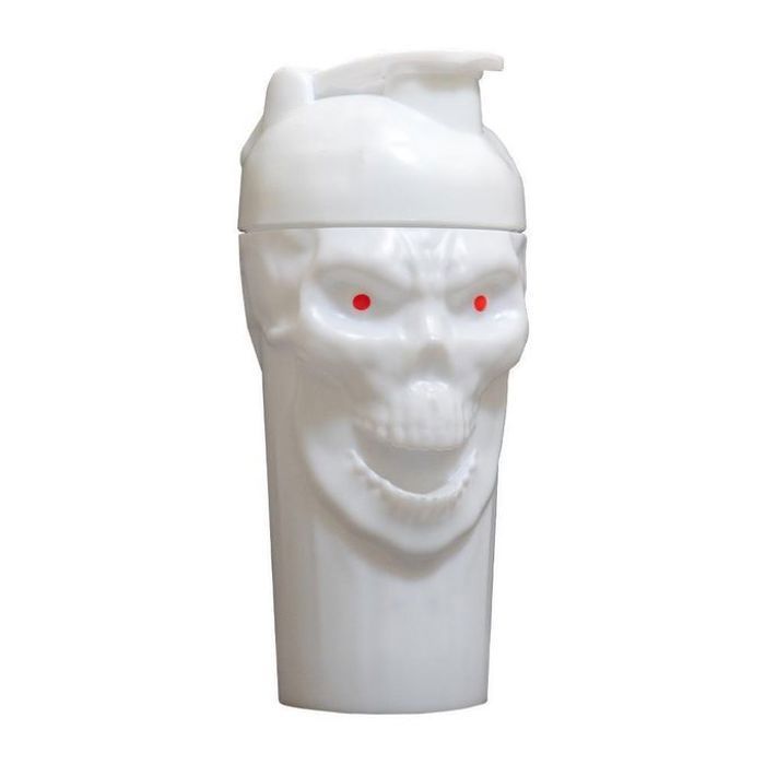 Skull Shaker  700 ml Blanc - Design Élégant, Fonctionnalité Maximale