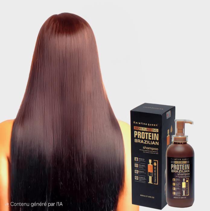 Shampoing Brésilien Hydratant aux Protéines & Argan Oil 800 ml