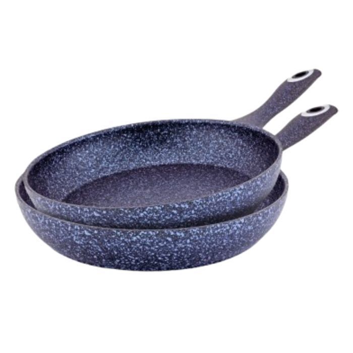 Poêles - Stoneco - 24/28 cm - Revêtement anti-adhésif - Aluminium - Design élégant