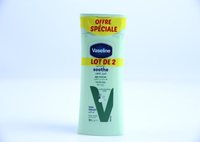 Crème hydratante - VASELINE - Aloe Fresh - 200ml - Hydratation intense - 2ème à -50%