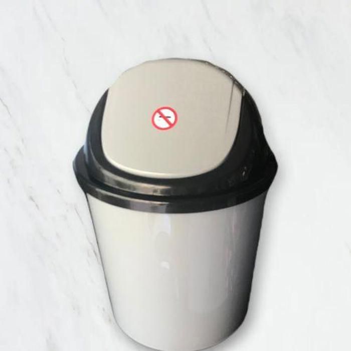 Poubelle couvercle basculant 3l pour Cuisine, Bureau, Salle de Bain