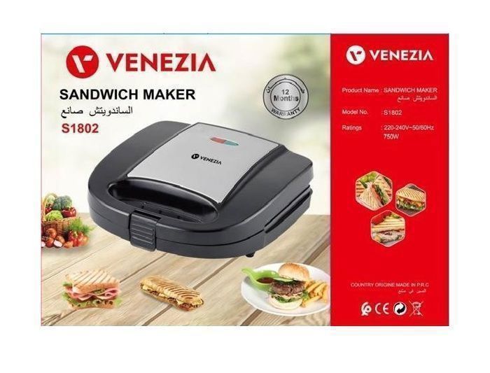Panini presse Sandwich VENEZIA 750W