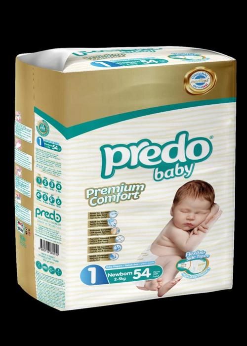 couche predo bébé 54 piece pour newborn