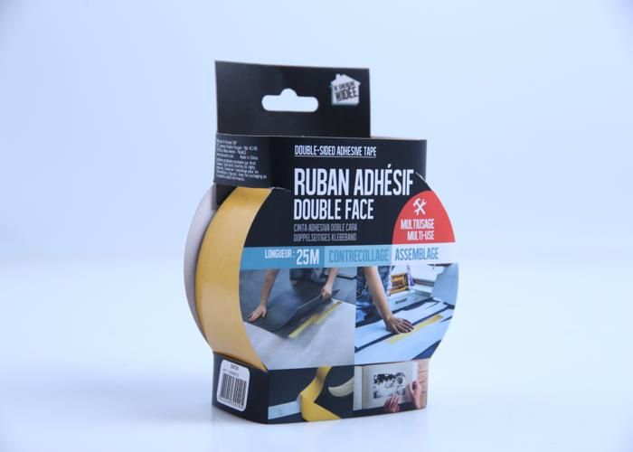Ruban adhésif double face - GENERIC - M24 - 50mmx25m - Orange - Multi-usages