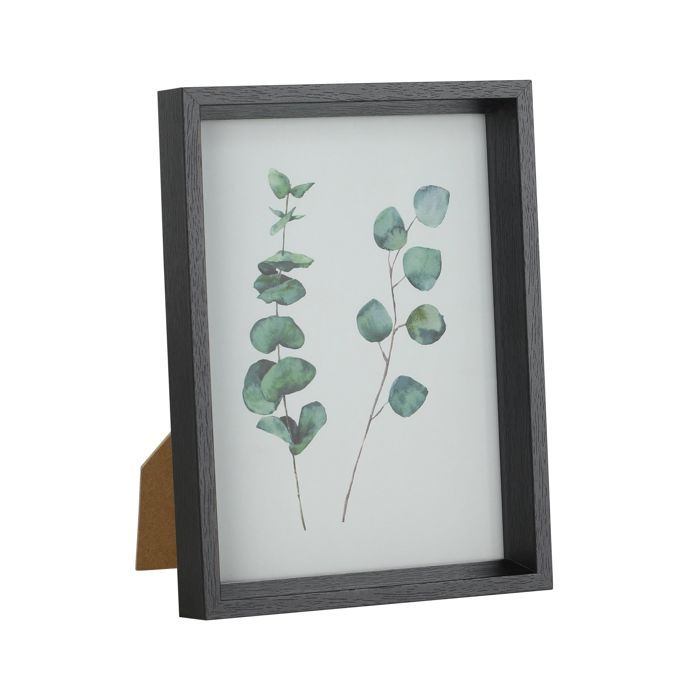 Cadre photo - RENABIE - 14,5 x 19,5 cm - Noir - Bois - Verre