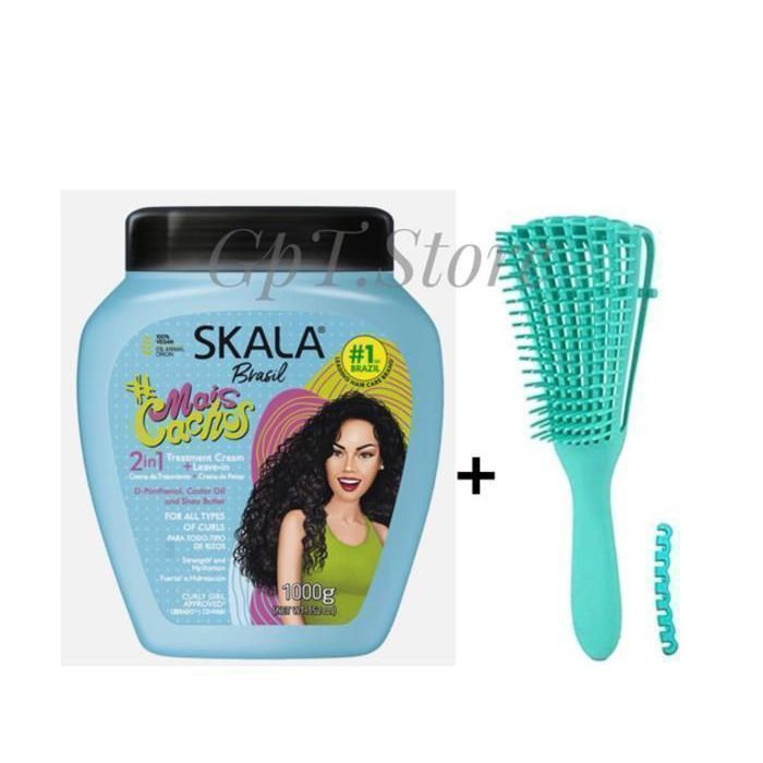 SKALA - Crème démêlante et revitalisante 2 en 1 anti-frisottis - 1000g