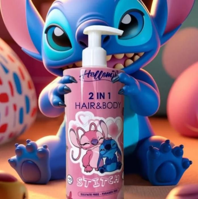 2 in 1 Hair & Body STITCH pour les enfants 400ml