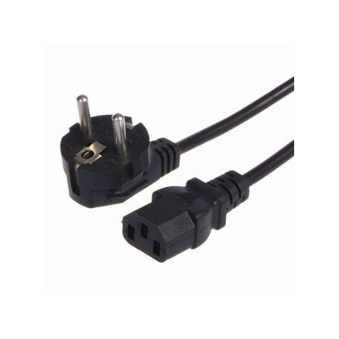 Câble Alimentation +Terre 1.5m PC Imprimante écran Projecteur