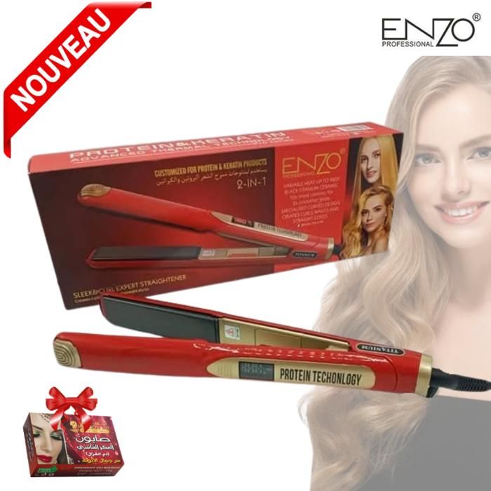 Lisseur Cheveux Professional Pro Pour Application Kératine Et Protéine EN-5188