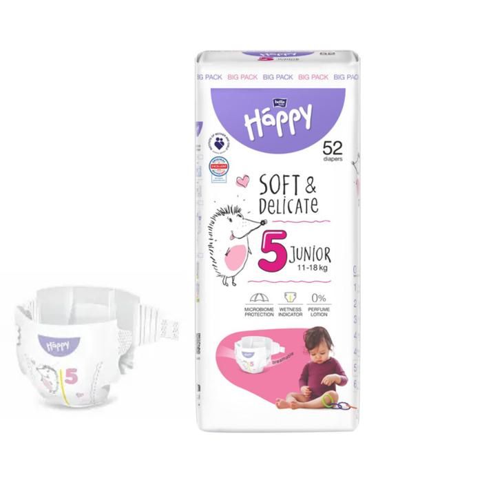 Couches pour enfants, N°5 HAPPY 52 Diapers