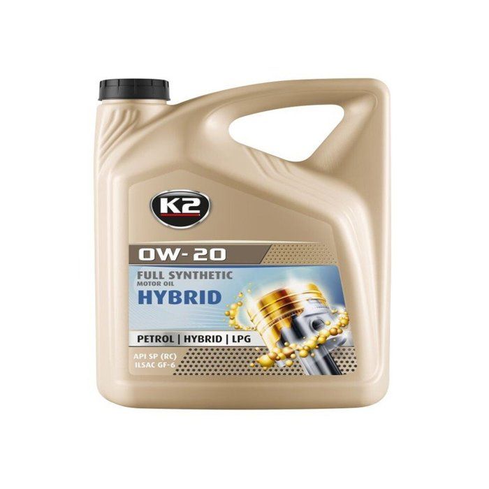 HUILE MOTEUR K2 0W20 HYBRID 5L