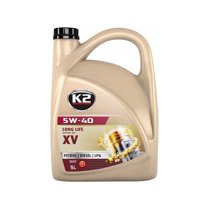 HUILE MOTEUR K2 5W40 5L XV-C3 Long Life