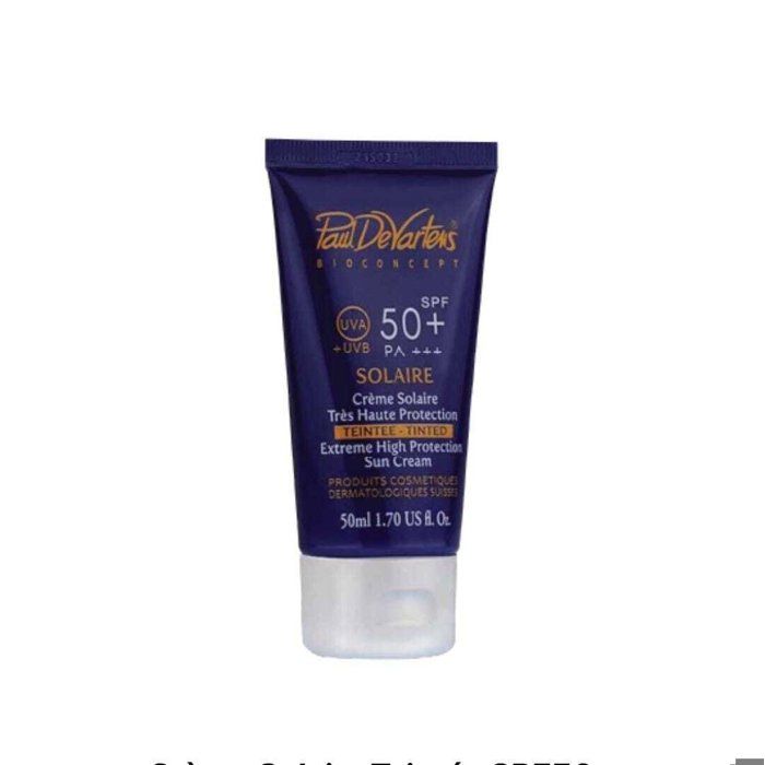 Crème Solaire Teintée SPF50+