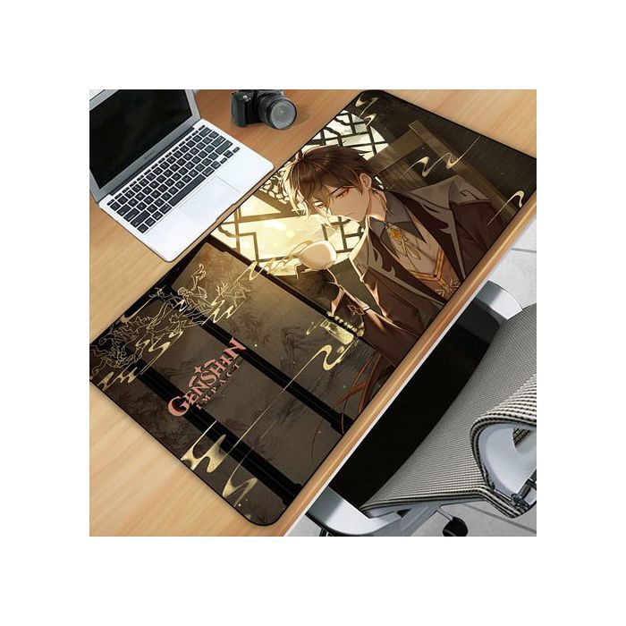 Tapis de souris - Genshin - HD - Multicolore - Accessoire de jeu - Ordinateur