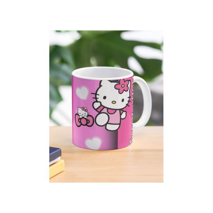 Mug - Hello Kitty - Modèle 1 - Multicolore - Porcelaine - Design Contemporain
