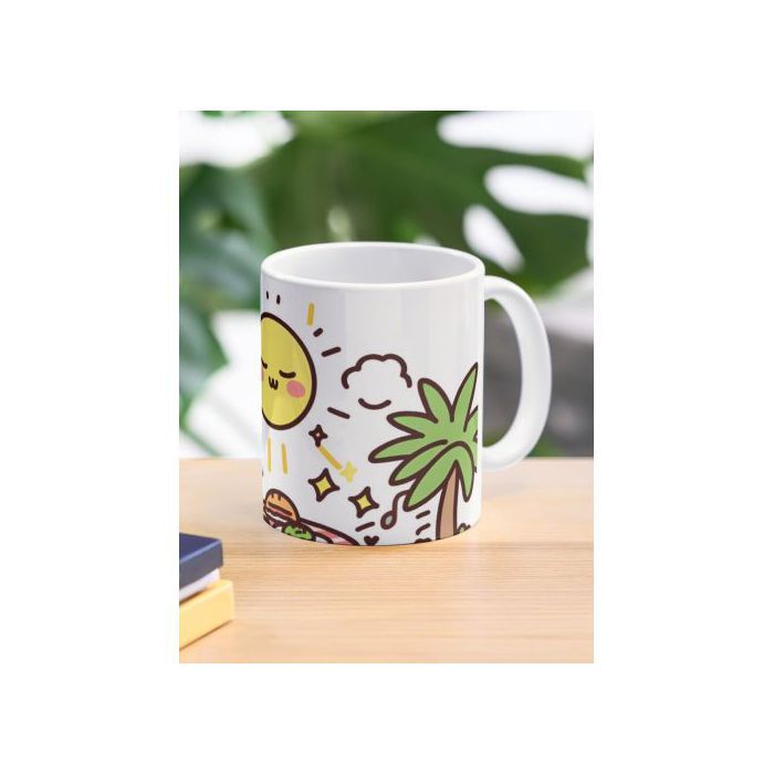 Mug - Kawaii For You - Modèle 2 - Design unique - Matériaux durables - Multicolore