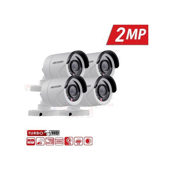 Hikvision Camera 2MP 2.8mm 4-IN-1 Outdoor 1080p Bullet